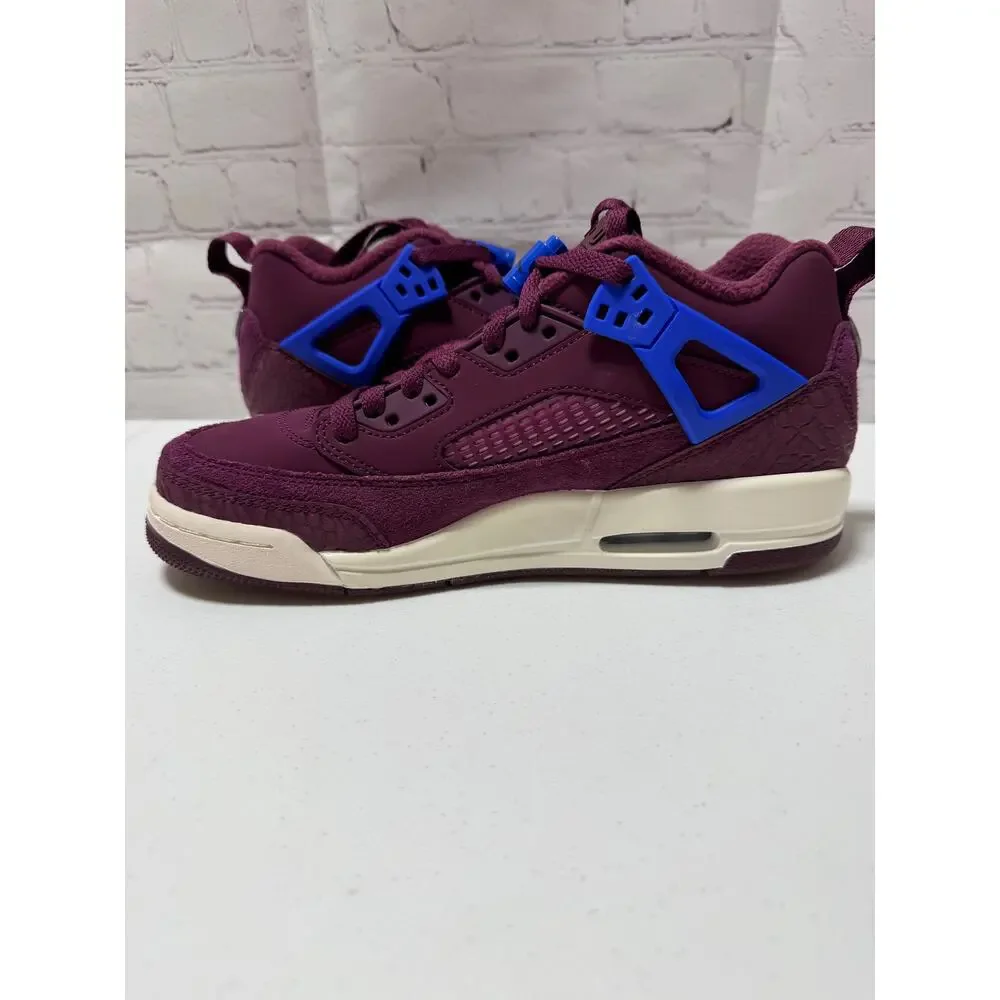 Nike Air Jordan Spizike Low GS Bordeaux Hyper Royal Sail Kids size 6.5Y NIB - Picture 6 of 11